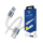 Kabel 3mk Hyper Cable N-SERIES C to C 2m PD 3.0 QC 3.0 20V/5A 100W Whi